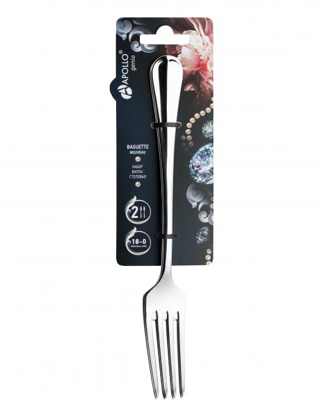 Набор вилок столовых APOLLO genio "Baguette Nouveau" 2 пр.