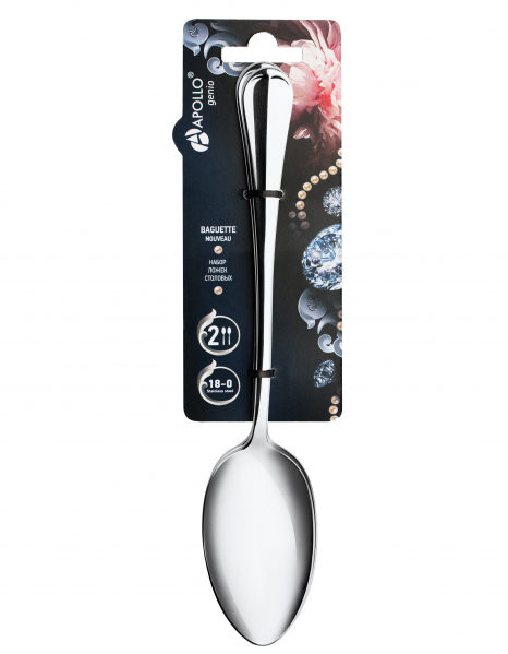 Набор ложек столовых APOLLO genio "Baguette Nouveau" 2 пр.